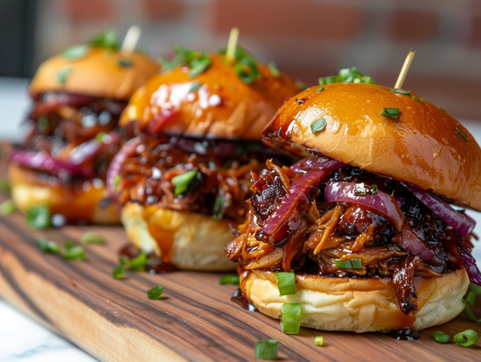 SWEET & SPICY PORK SLIDERS